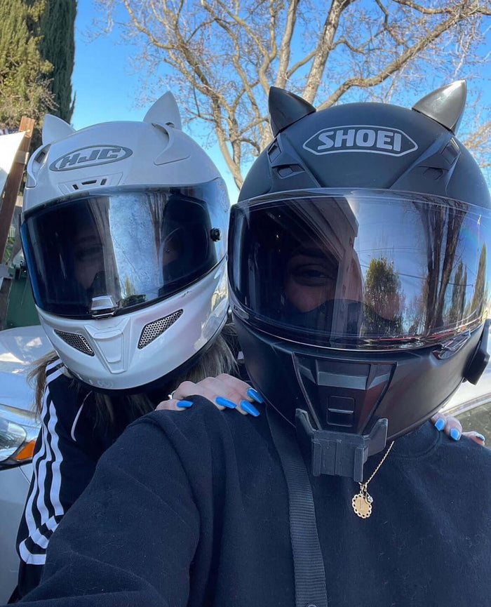 MagNeatOhz: Cat Ears for Helmet White