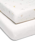 Mamas and Papas Bedding Mamas and Papas Cot Bed Fitted Sheets Twin Pack - Wildly Adventures