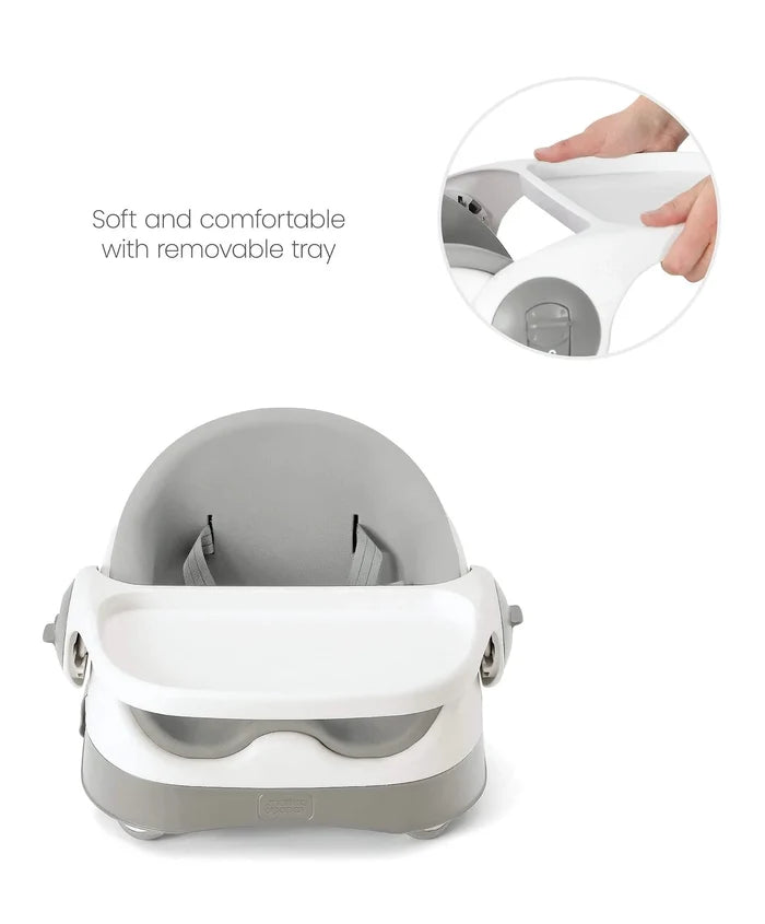 Mamas & Papas Booster Seat Mamas & Papas Bud 2-in-1 Booster Seat - Pebble Grey