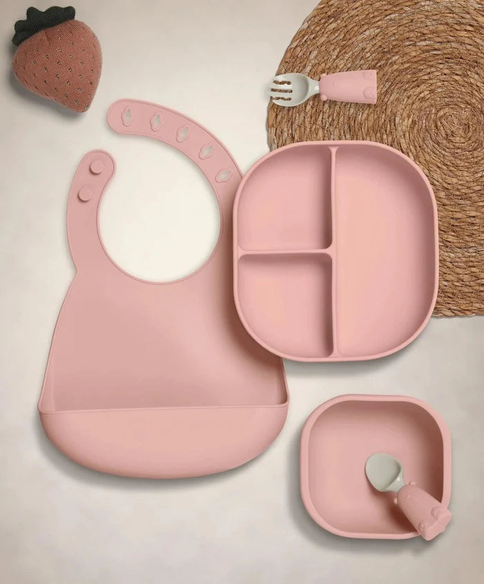 Mamas & Papas Nursing & Feeding Mamas & Papas First Mealtime Silicone Set - Melba