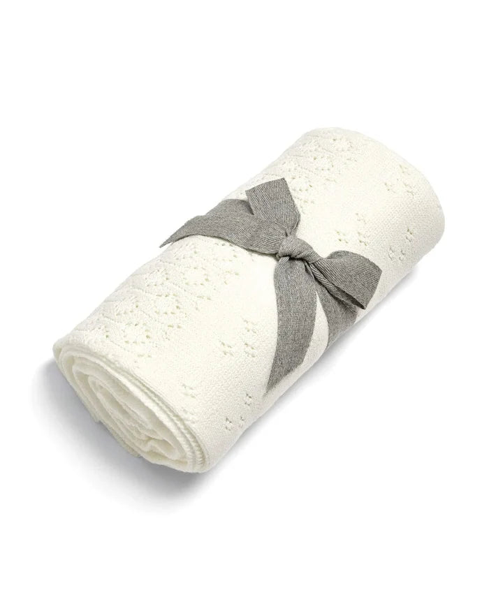 Mamas & Papas Blankets Mamas & Papas Knitted Blanket - Pointelle