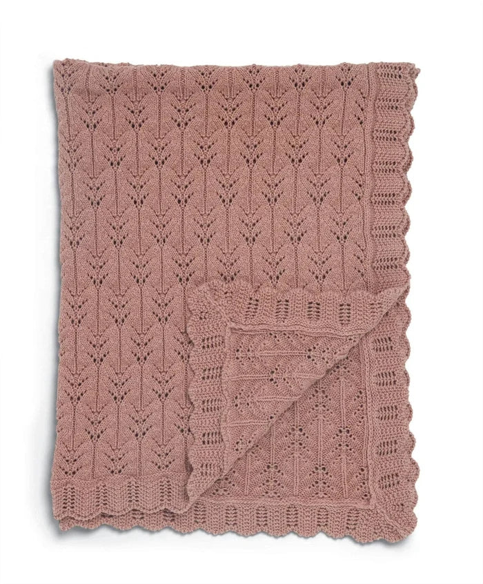 Mamas & Papas Blankets Mamas & Papas Knitted Blanket - Welcome to the World, Wildflower