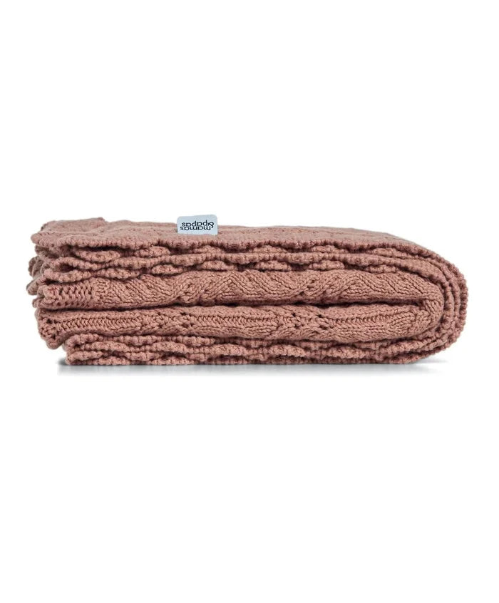 Mamas & Papas Blankets Mamas & Papas Knitted Blanket - Welcome to the World, Wildflower