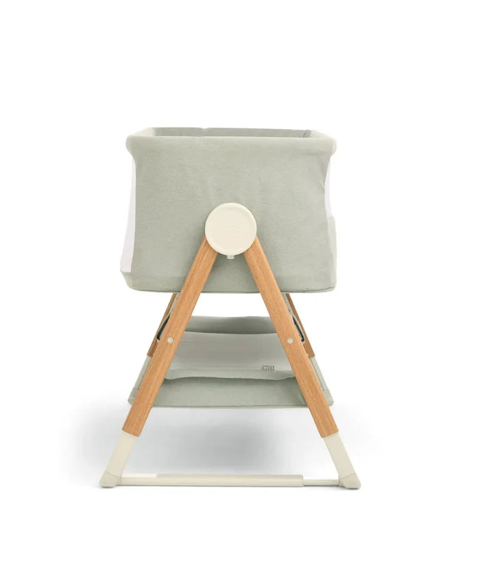 Mamas & Papas Cribs Mamas & Papas Lua Bedside Crib - Sage