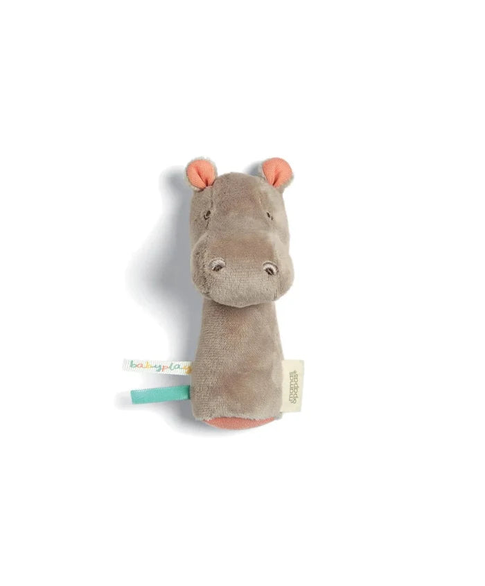 Mamas & Papas Toys Mamas & Papas Mini Rattle - Henry Hippo