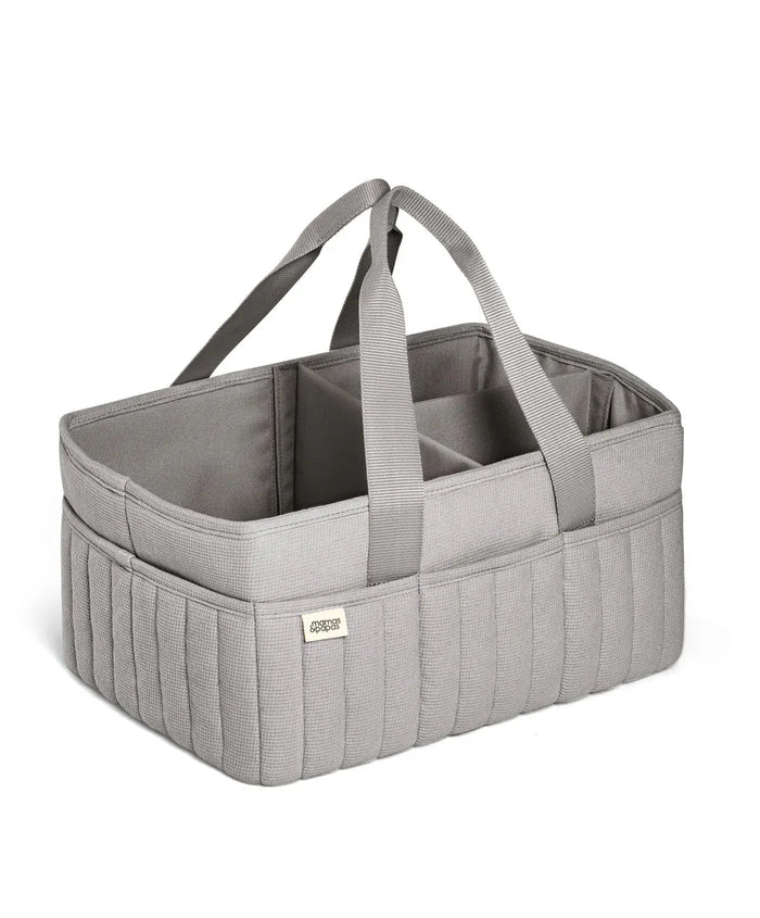 Mamas & Papas Diaper Organizers Mamas & Papas Nappy Caddy - Grey Waffle