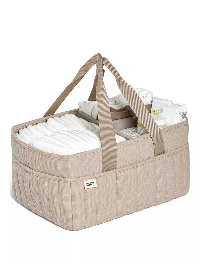Mamas & Papas Diaper Organizers Mamas & Papas Nappy Caddy - Neutral Waffle
