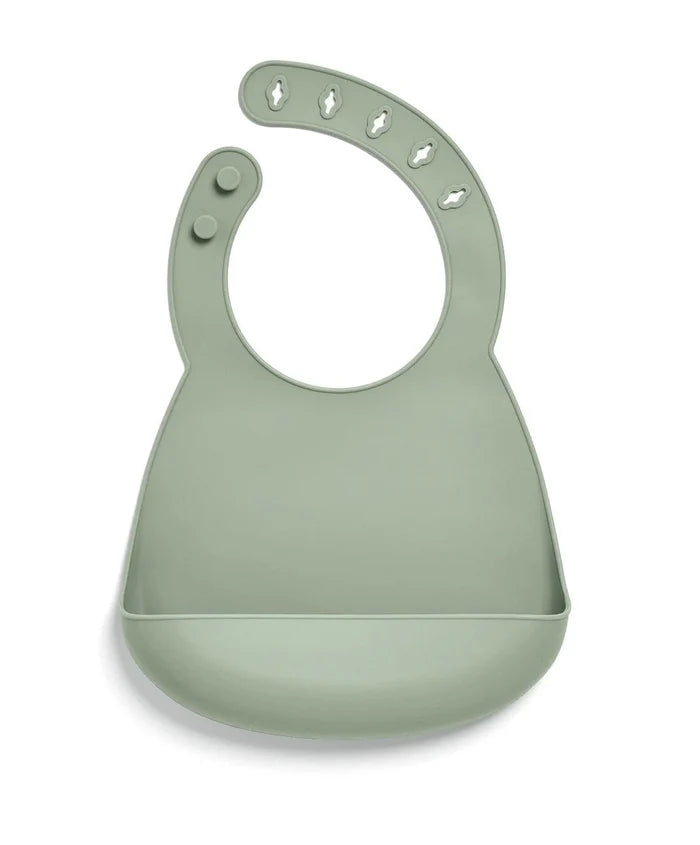 Mamas & Papas Nursing & Feeding Mamas & Papas Silicone Bibs (2 Pack) - Dino Teal