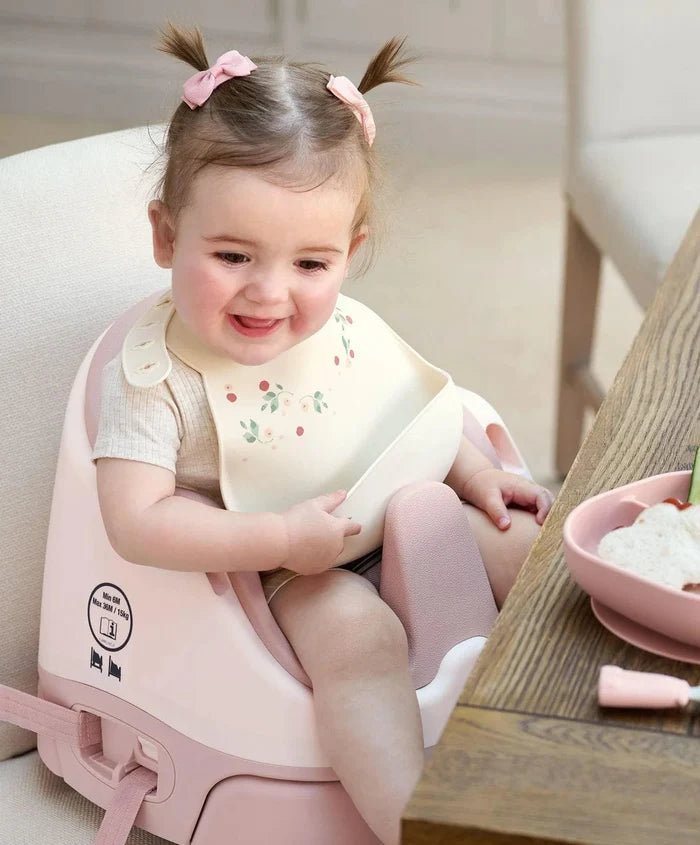 Mamas & Papas Nursing & Feeding Mamas & Papas Silicone Bibs (2 Pack) – Floral Berry