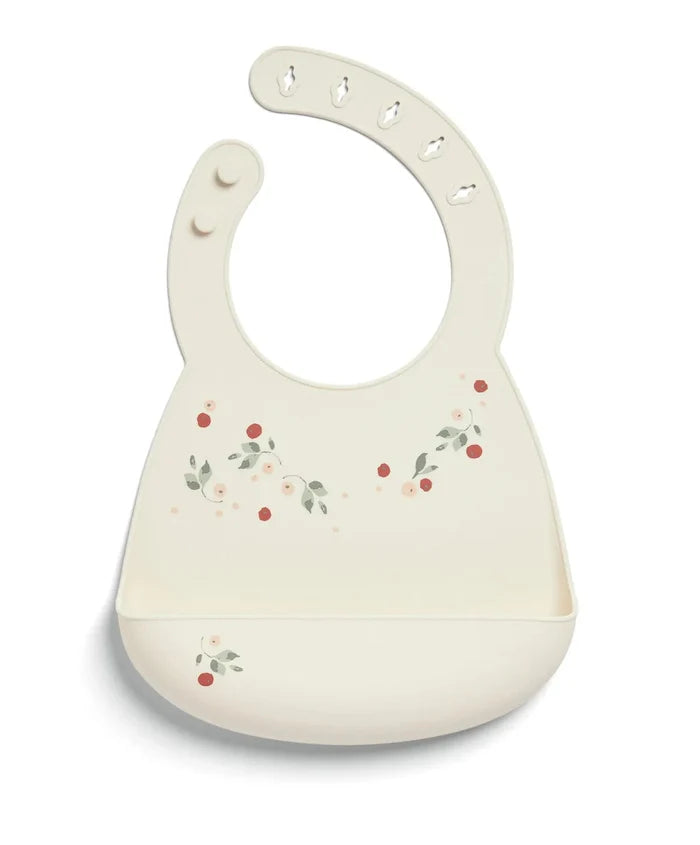 Mamas & Papas Nursing & Feeding Mamas & Papas Silicone Bibs (2 Pack) – Floral Berry