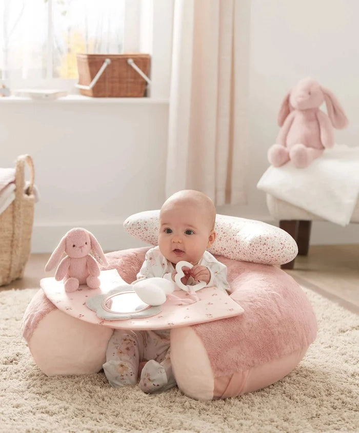 Mamas and Papas TOYS Mamas & Papas  Sit & Play Interactive Seat - Welcome to the World, Bunny Pink