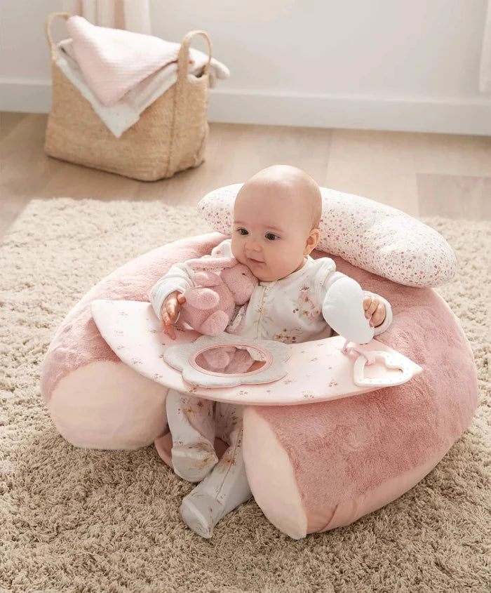 Mamas and Papas TOYS Mamas & Papas  Sit & Play Interactive Seat - Welcome to the World, Bunny Pink