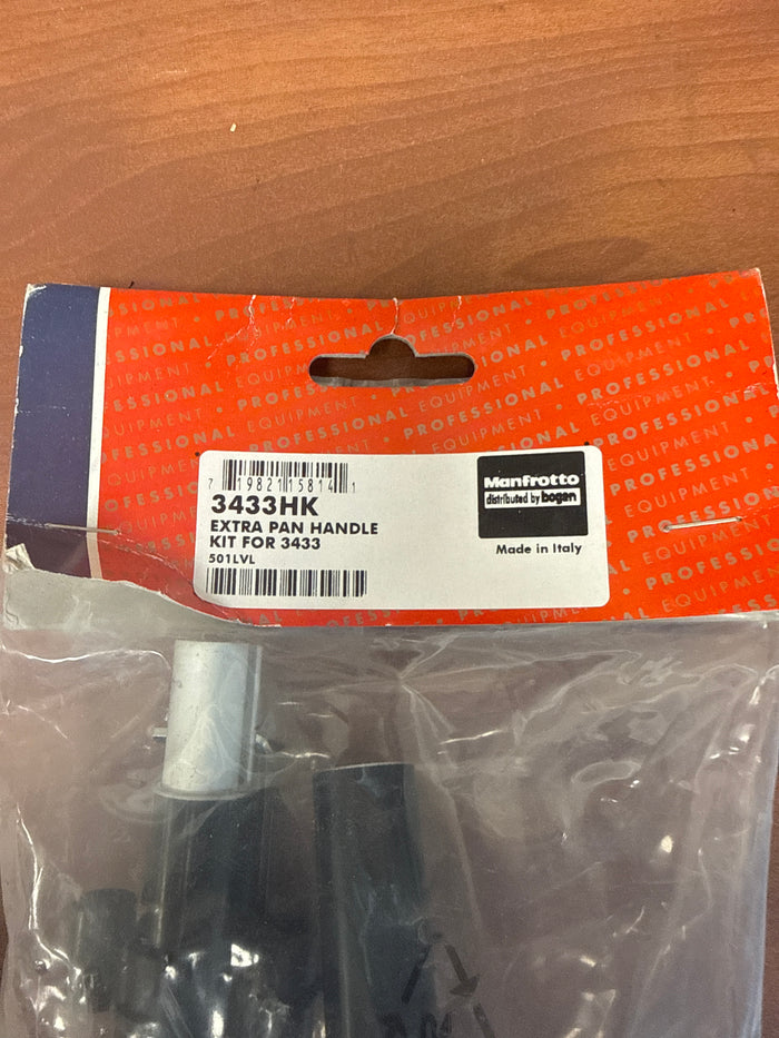 Manfrotto 501LVN Additional Pan Handle F/3433 (for Dual Handle Operation)