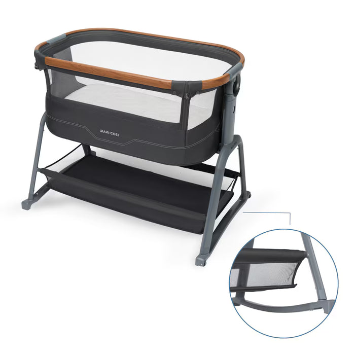 Maxi Cosi Bedside Crib Maxi Cosi Iora Plus Co-sleeping Crib - Elegance Graphite