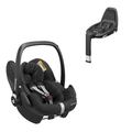 Maxi Cosi CAR SEATS Maxi Cosi Pebble Pro i-Size Carseat with FamilyFix 3 - Black