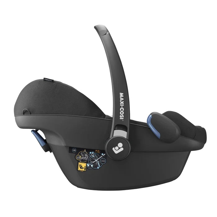 Maxi Cosi CAR SEATS Maxi Cosi Pebble Pro i-Size Carseat with FamilyFix 3 - Black