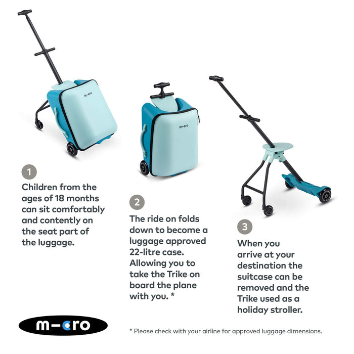 Micro Scooters Luggage Micro Eazy Luggage Allrounder - Blue