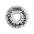 Moonshine UHMW - White 55mm 92A Twisted Team Aggressive Inline Wheel ( 4 pack )