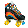 Moxi - Asphalt Black Rainbow Rider - Outdoor Roller Skates