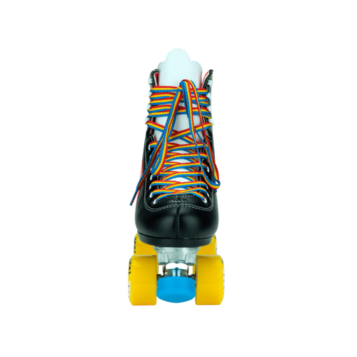 Moxi - Asphalt Black Rainbow Rider - Outdoor Roller Skates