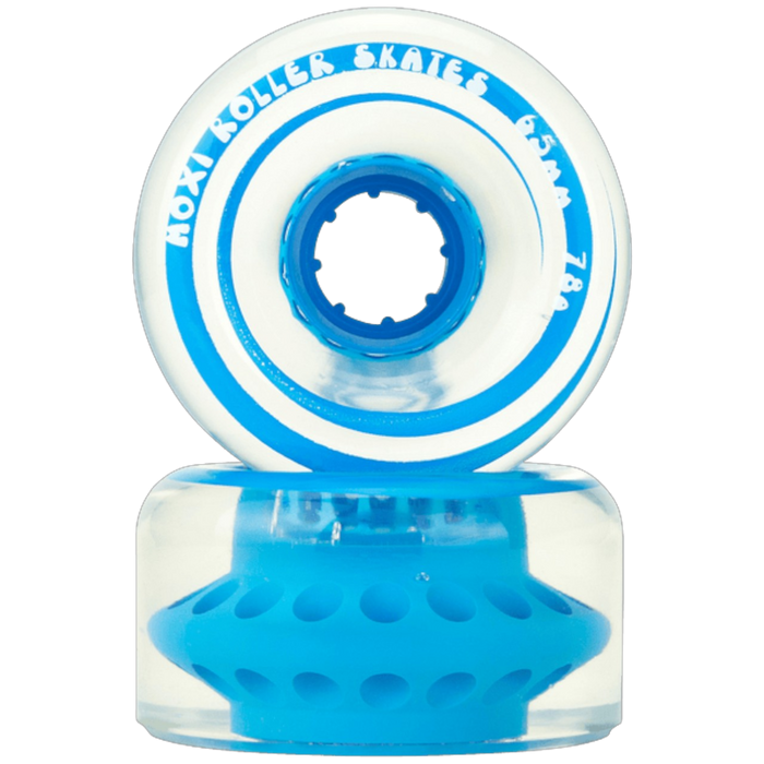 Moxi - True Blue Gummy 65mm Outdoor Wheels (4 Pack)