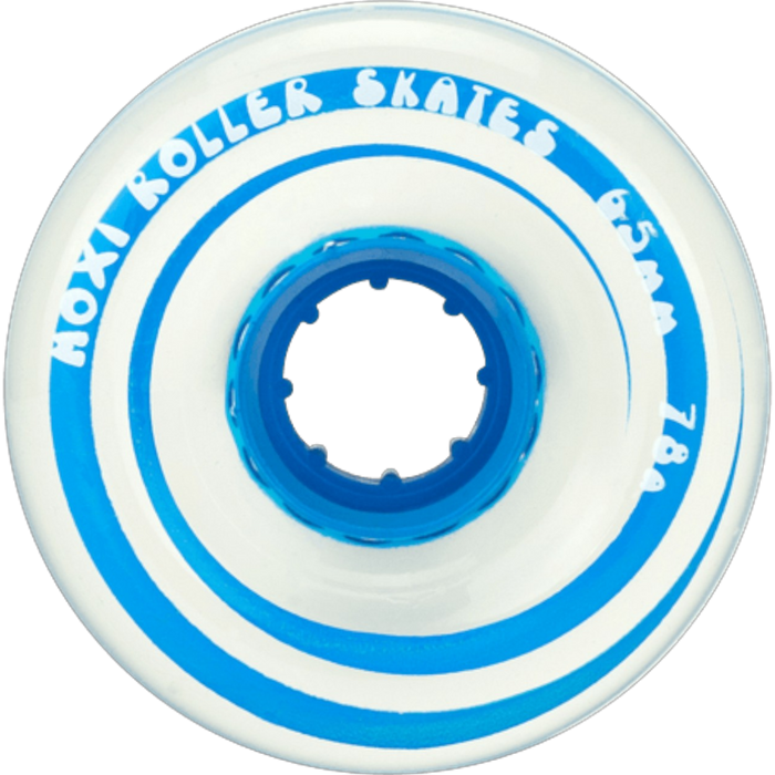 Moxi - True Blue Gummy 65mm Outdoor Wheels (4 Pack)