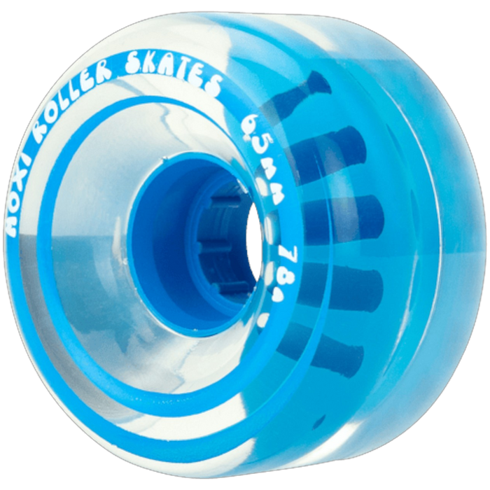 Moxi - True Blue Gummy 65mm Outdoor Wheels (4 Pack)