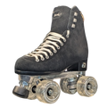 Moxi Skates - Black Panther With Oyster Laces - Outdoor Roller Skates