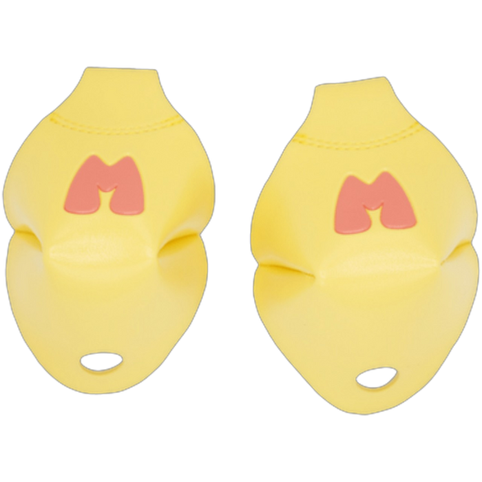 Moxi Skates - Strawberry Lemonade Beach Bunny Toe Caps (Sold In Pairs)