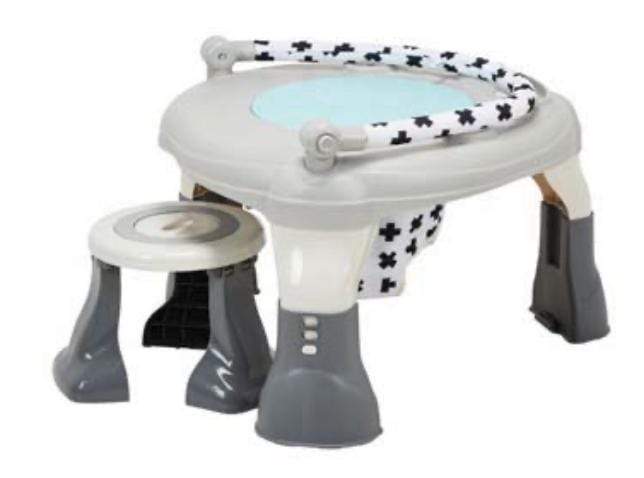 My Child Activity Centres My Child My Lovely World 3-In-1 Activity Centre - Grey/Multi