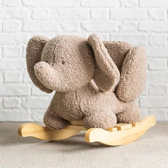 Nattou Rocker Nattou Rocking Toy Elephant Teddy - Taupe