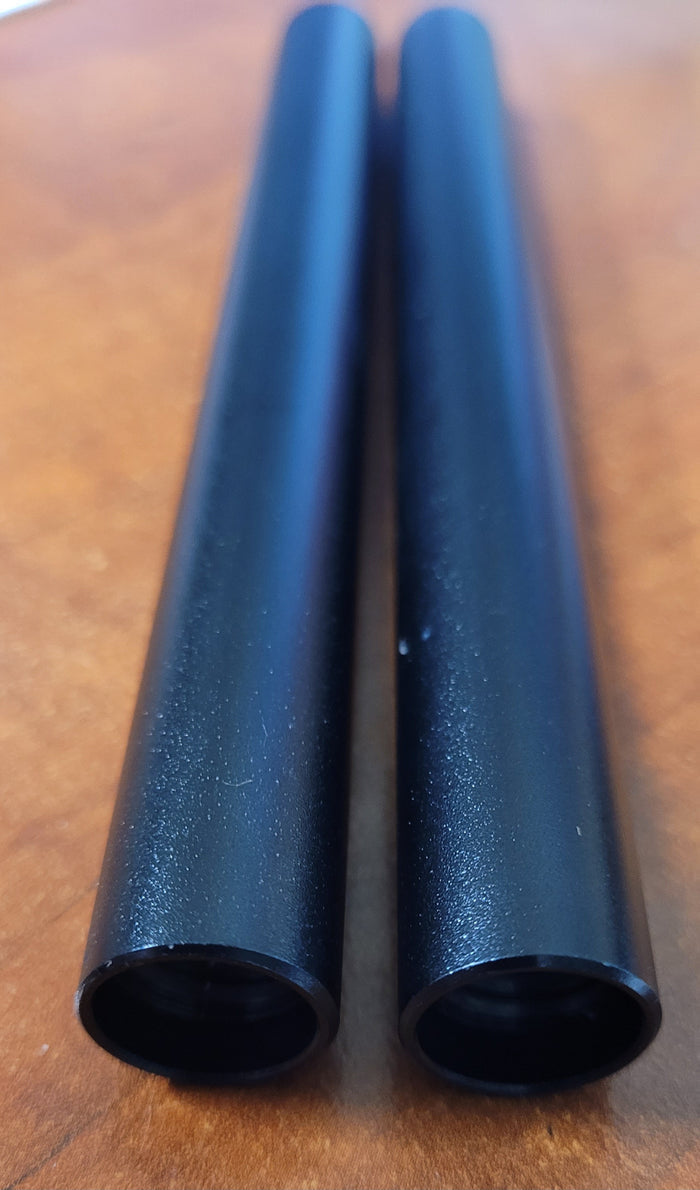 NICEYRIG 2pcs 15mm 6" Aluminum Black Rods for Ares Bolex Rod Support Bracket