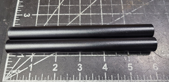 NICEYRIG 2pcs 15mm 6" Aluminum Black Rods for Ares Bolex Rod Support Bracket