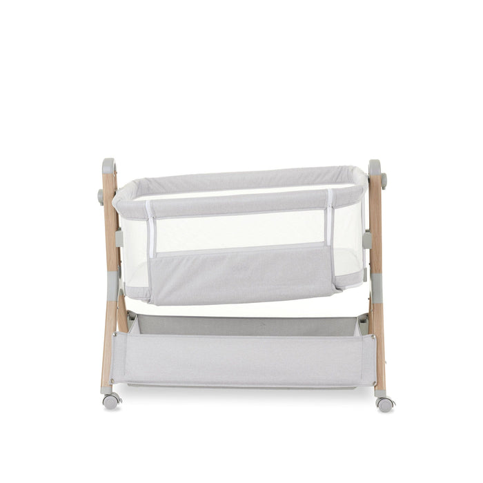 OBABY Bedside Crib OBaby Cloud Bedside Crib - Grey