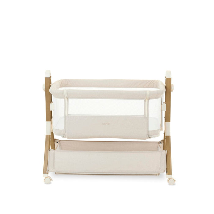 OBABY Bedside Crib OBaby Cloud Bedside Crib - Oatmeal
