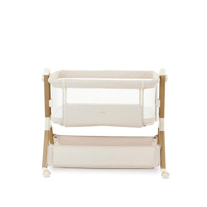 OBABY Bedside Crib OBaby Cloud Bedside Crib - Oatmeal