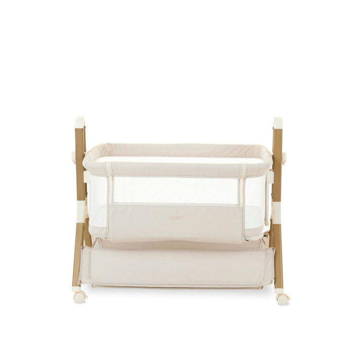 OBABY Bedside Crib OBaby Cloud Bedside Crib - Oatmeal