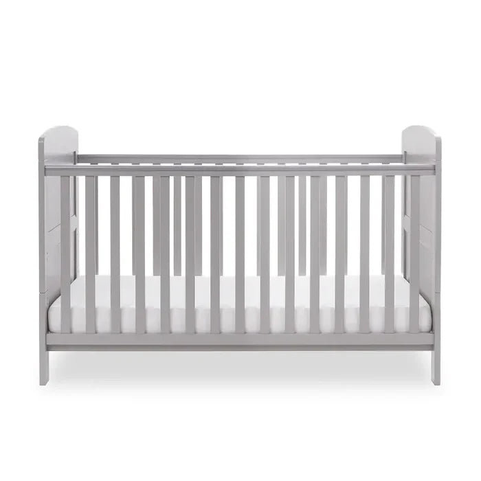 OBABY Cot Beds Obaby Grace Cot Bed - Warm Grey