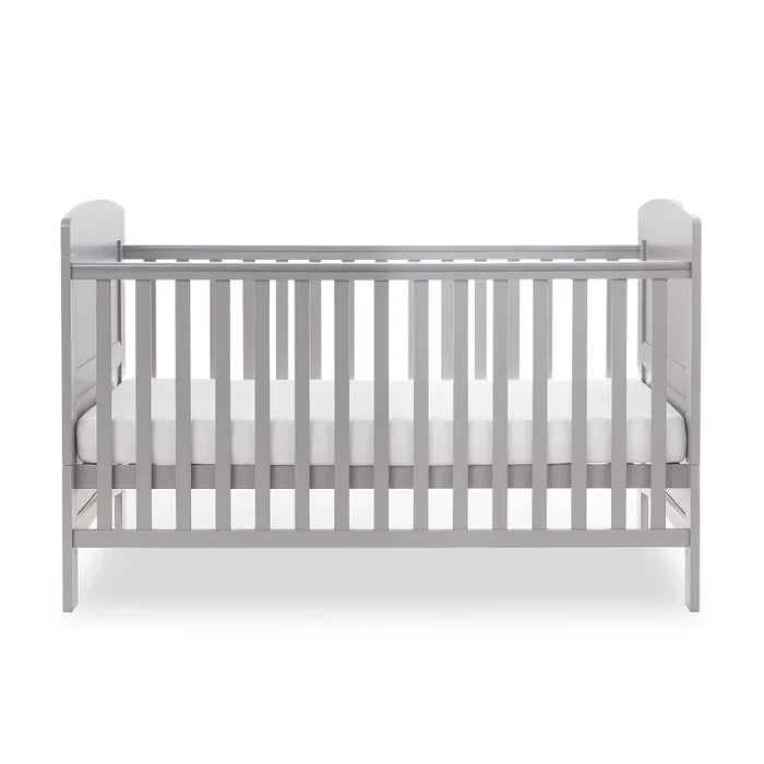 OBABY Cot Beds Obaby Grace Cot Bed - Warm Grey