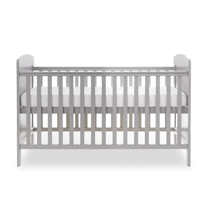 OBABY Cot Beds Obaby Grace Cot Bed - Warm Grey