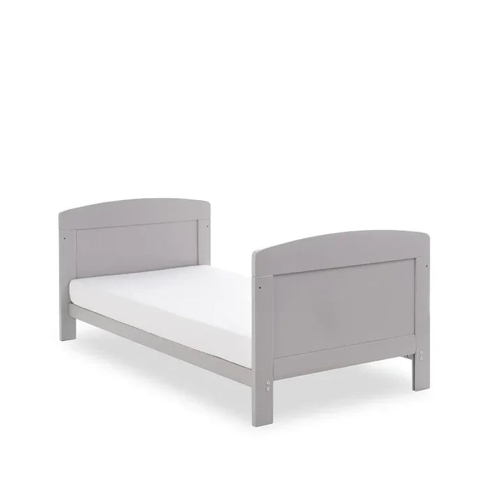 OBABY Cot Beds Obaby Grace Cot Bed - Warm Grey