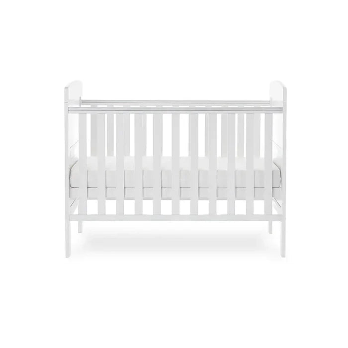 OBABY Cot Beds Obaby Grace Mini Cot Bed - White