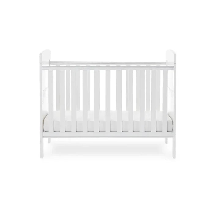 OBABY Cot Beds Obaby Grace Mini Cot Bed - White