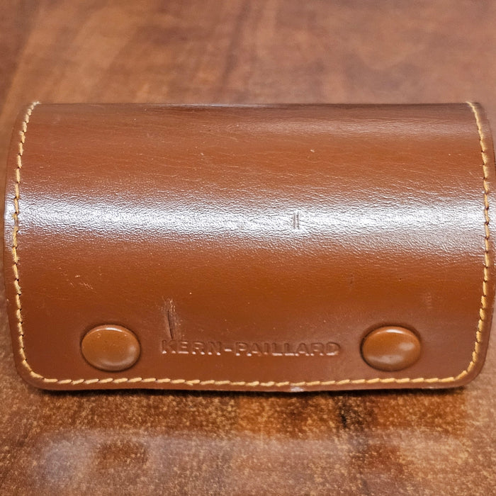 Original Leather Lens Case for Yvar 75mm by Kern-Paillard
