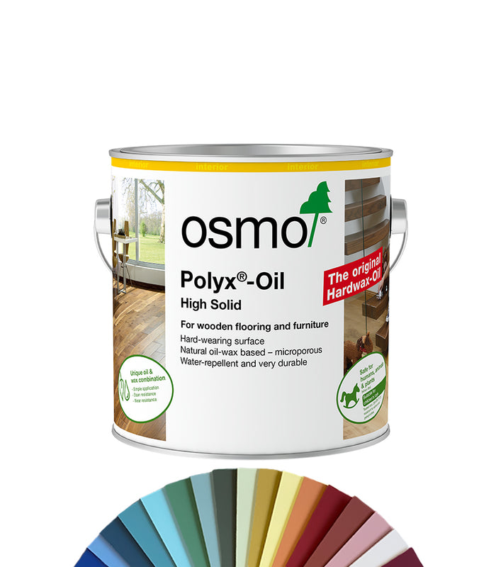 Osmo Polyx Hard Wax Oil Matt - 2.5L - Tinted Colour Match