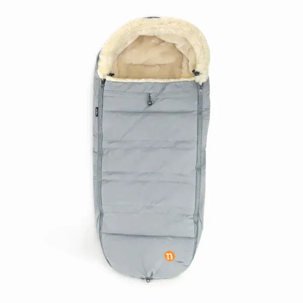 Out n About Footmuffs Out N About Nipper Footmuff - Summit Edition, Rocksalt Grey