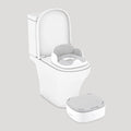UK Baby Centre Oyster 4-in-1  Potty - White