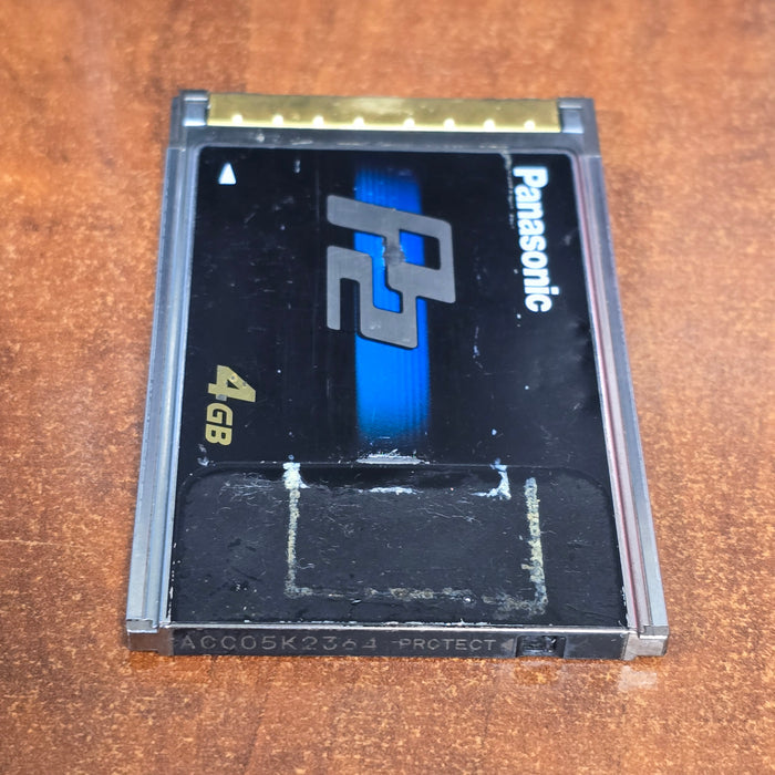 Panasonic 4GB P2 Card ( AJ-P2C004HG ) S# ACC05K2364