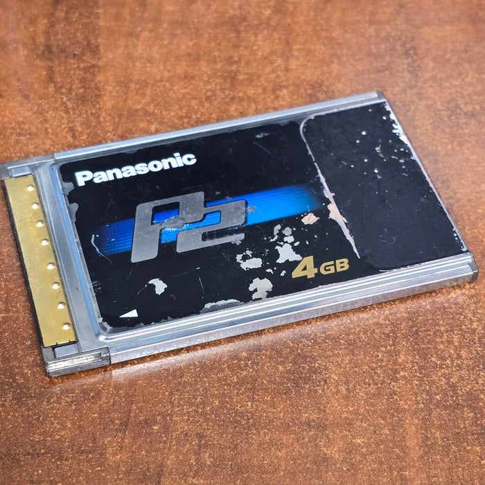 Panasonic 4GB P2 Card ( AJ-P2C004HG ) S# ACC05K2687