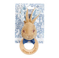 Rainbow Designs Baby Rattles Peter Rabbit Wooden Ring Rattle
